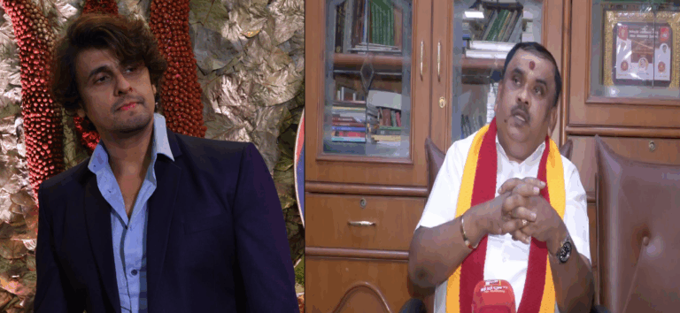 ಸೋನು ನಿಗಮ್​ ಒಬ್ಬ ಸಾಂಸ್ಕೃತಿಕ ಭಯೋತ್ಪಾದಕ: ಕರವೇ ನಾರಯಣ ಗೌಡ