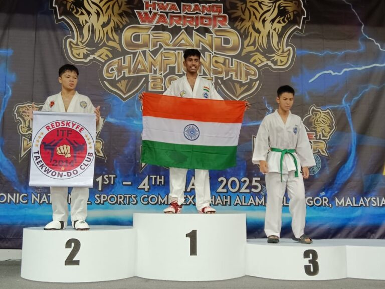 International Taekwon Competition : ಎರಡು ಚಿನ್ನ ಗೆದ್ದ ಕನ್ನಡಿಗ ‘ದಕ್ಷಿಣ್ ಸೂರ್ಯ’