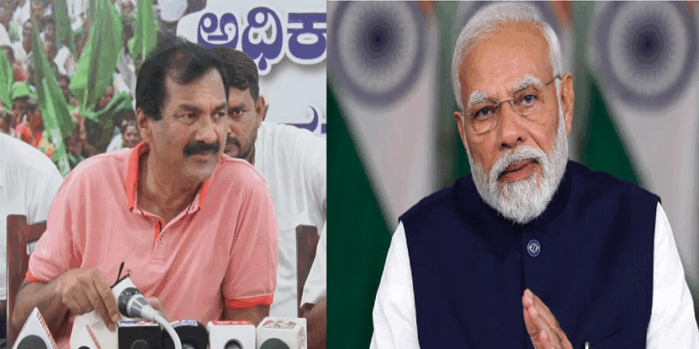 ವಿಶ್ವಗುರುವನ್ನ ದೇಶ ದ್ರೋಹಿ ಎಂದು ಜೈಲಿಗೆ ಹಾಕಬೇಕು: ಎಂ. ಲಕ್ಷ್ಮಣ್​​