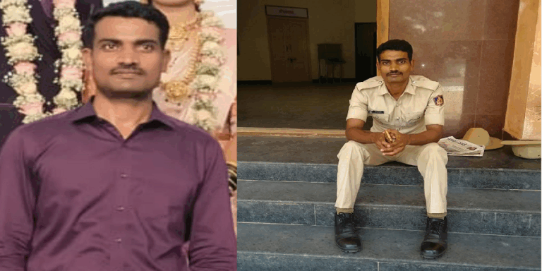 ವಾಹನ ತಪಾಸಣೆ ನಡೆಸುತ್ತಿದ್ದ ಪೊಲೀಸ್​ ಮೇಲೆ ಲಾರಿ ಹತ್ತಿಸಿದ ಚಾಲಕ: ಕಾನ್ಸ್​ಟೇಬಲ್ ಸಾ*ವು