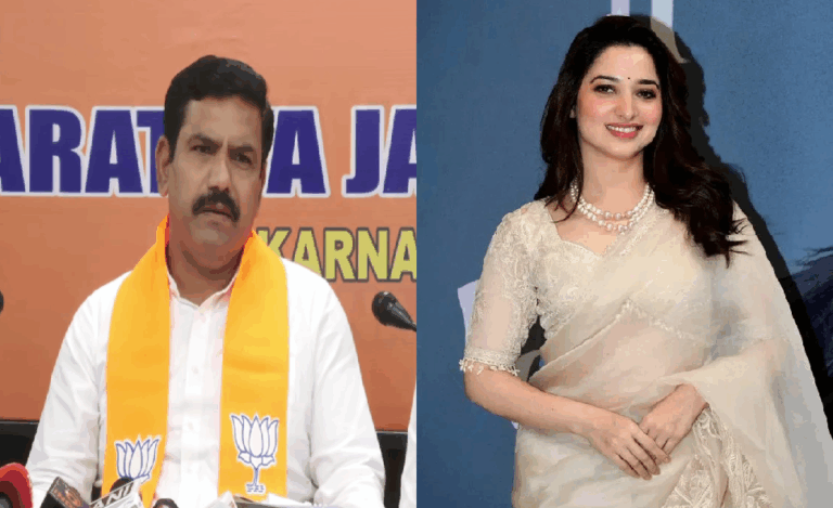 ರಾಜಕಾರಣಿಗಳ ಹಿತದೃಷ್ಟಿಗಾಗಿ ತಮ್ಮನ್ನಾ ರಾಯಭಾರಿ..?; ಬಿ, ವೈ ವಿಜಯೇಂದ್ರ