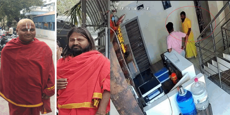 ಮನೆಗೆ ಬಿಡುವುದಾಗಿ ಹೇಳಿ ಅಪ್ರಾಪ್ತ ಬಾಲಕಿ ಮೇಲೆ ಅತ್ಯಾಚಾರ: ಕಾಮುಕ ಸ್ವಾಮೀಜಿ ಅಂದರ್​