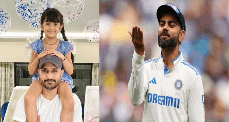 ‘ವಿರಾಟ್​ ಅಂಕಲ್​ ನಿವೃತ್ತಿ ಯಾಕೆ’; ಕೊಹ್ಲಿಗೆ ಪತ್ರ ಬರೆದ ಹರ್ಭಜನ್​ ಸಿಂಗ್​ ಪುತ್ರಿ