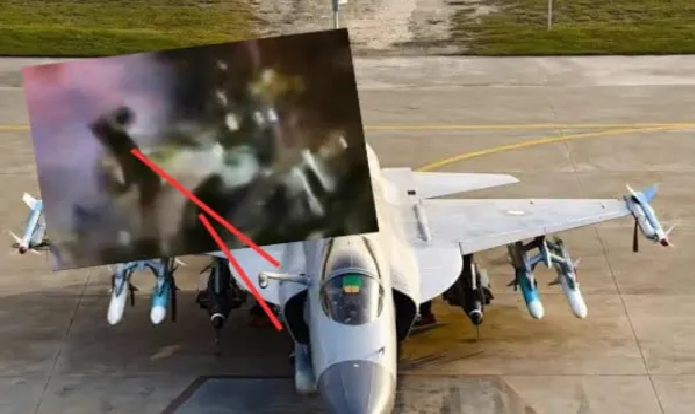 ಪಾಕಿಸ್ತಾನದ ಜೆಎಫ್​-17 ಯುದ್ದ ವಿಮಾನವನ್ನು ಹೊಡೆದುರುಳಿಸಿದ ವಾಯುಪಡೆ..!