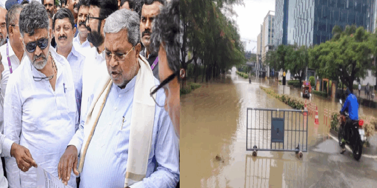 ಮಳೆ ಅವಾಂತರ: ಇಂದು ಸಂಜೆ ಸಿಎಂ, ಡಿಸಿಎಂ ಸಿಟಿ ರೌಂಡ್ಸ್​