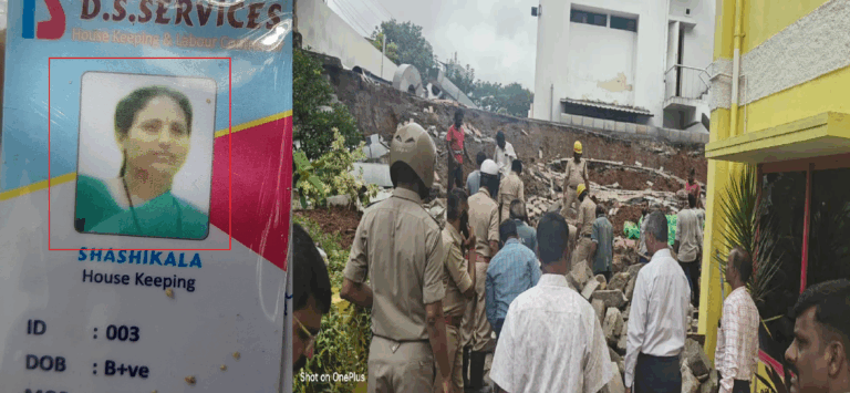 ಮಹಾ ಮಳೆಗೆ ಮೊದಲ ಬಲಿ: ಗೋಡೆ ಕುಸಿದು ಮಹಿಳೆ ಸಾ*ವು