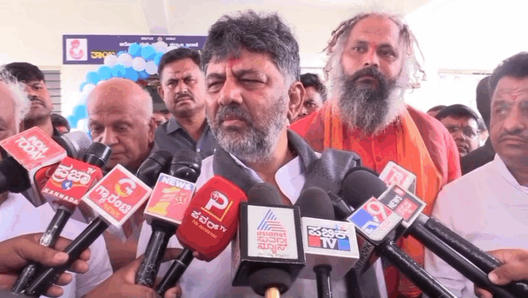 ರಿಯಲ್ ಎಸ್ಟೇಟ್ ಡೆವಲಪ್ಮೆಂಟ್ ಮಾಡೋಕೆ ಹೆಸರು ಚೇಂಜ್​ ಮಾಡಿದಿವಿ: ಡಿ.ಕೆ ಶಿವಕುಮಾರ್