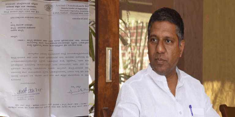 ಮಸೀದಿಗಳಲ್ಲಿ ಅಪರಿಚಿತ ವ್ಯಕ್ತಿಗಳ ಓಡಾಟ: ಪರಿಶೀಲಿಸುವಂತೆ ಕಮಿಷನರ್​ಗೆ ಬೆಲ್ಲದ್​ ಪತ್ರ