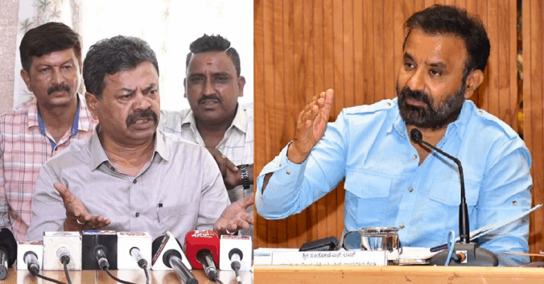 ಕೊತ್ತೂರ್​ಗೆ, ಸಂತೋಷ್​ ಲಾಡ್​ಗೆ ಜನ ಓಡಾಡಿಸ್ಕೊಂಡು ಹೊಡಿಬೇಕು: ರೇಣುಕಾಚಾರ್ಯ