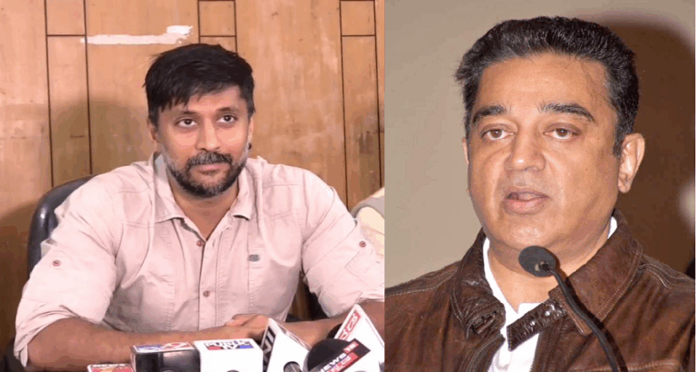 ತಮಿಳಿನಿಂದ ಕನ್ನಡ ಹುಟ್ಟಿದೆ ಅನ್ನೋದು ಸುಳ್ಳು; ಕಮಲ್ ಹಾಸನ್​ ವಿರುದ್ದ ಚೇತನ್​ ಅಹಿಂಸಾ ವಾಗ್ದಾಳಿ