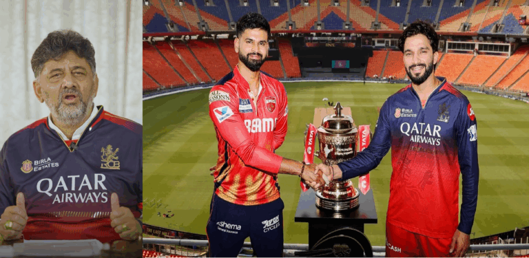 ‘ಲಕ್ಷಾಂತರ ಜನರ ಕನಸನ್ನ ನನಸು ಮಾಡಿ’; RCB ಜರ್ಸಿ ತೊಟ್ಟು ವಿಶ್​ ಮಾಡಿದ ಡಿಕೆಶಿ
