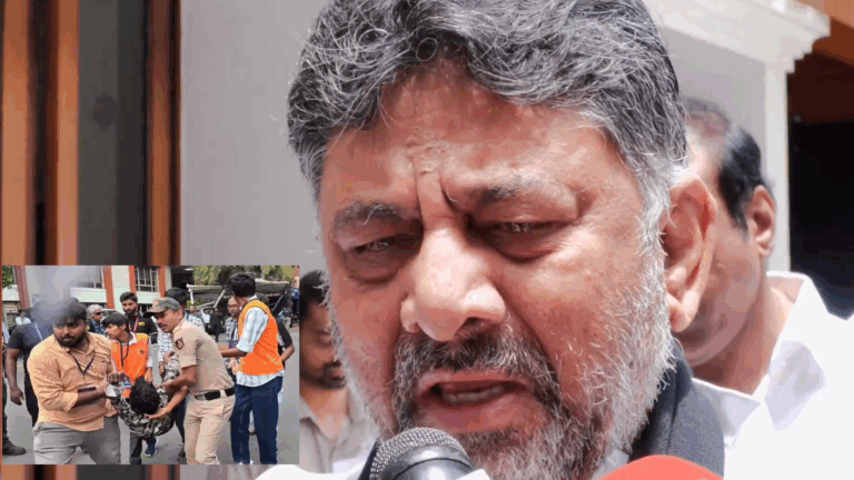 ಬಿಜೆಪಿಯರು ಸಾವಿನ ಮೇಲೆ ರಾಜಕೀಯ ಮಾಡ್ತಿದ್ದಾರೆ; ಘಟನೆ ನೆನೆದು ಡಿಕೆಶಿ ಕಣ್ಣೀರು..!