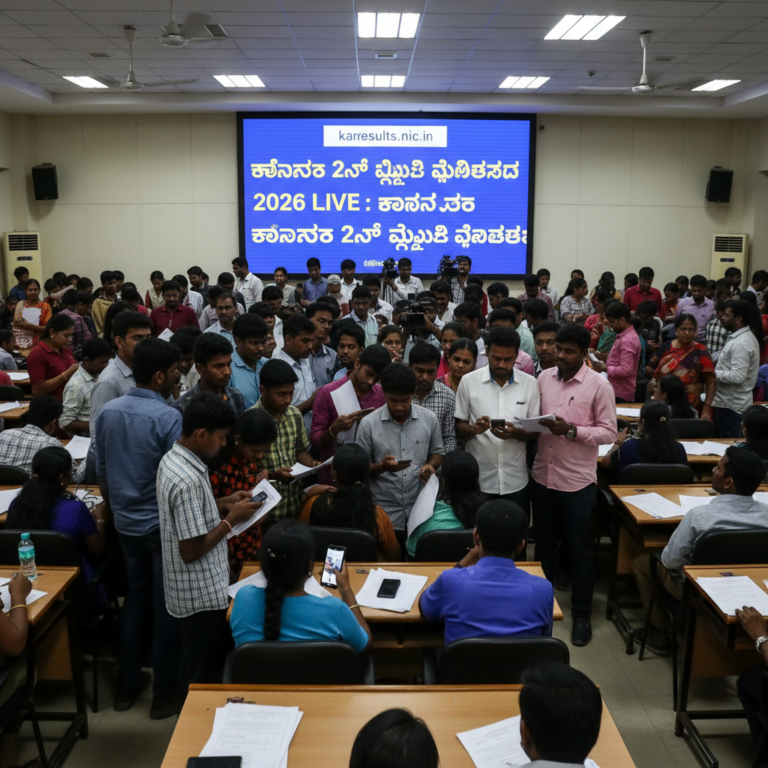 karresults.nic.in, ಕರ್ನಾಟಕ 2ನೇ ಪಿಯುಸಿ ಫಲಿತಾಂಶ 2026 LIVE: ಕರ್ನಾಟಕ 2ನೇ ಪಿಯುಸಿ ಫಲಿತಾಂಶ ಏಪ್ರಿಲ್ 9 ರಂದು ಪ್ರಕಟ, ಅಂಕಪಟ್ಟಿ ಎಲ್ಲಿ ಸಿಗುತ್ತದೆ?