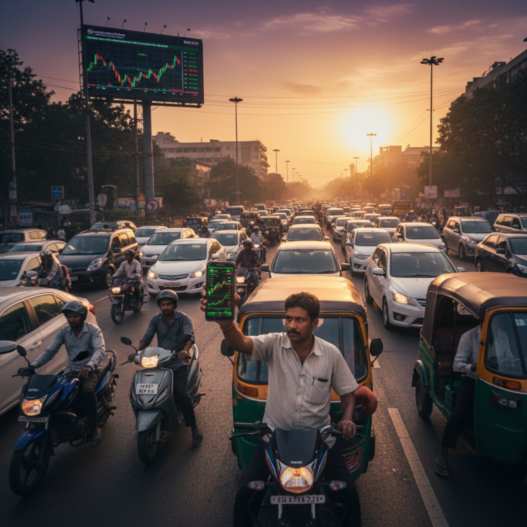 ಬೆಂಗಳೂರು ಟ್ರಾಫಿಕ್‌ನಲ್ಲಿ ಕ್ರಿಪ್ಟೋ ಚಾರ್ಟ್ ಪರಿಶೀಲಿಸಿದ ಆಟೋ ಚಾಲಕ: ವಿಡಿಯೋ ವೈರಲ್