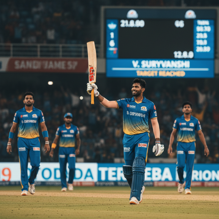 ವೈಭವ್ ಸೂರ್ಯವಂಶಿ ಅವರಿಂದ ಬುಮ್ರಾಗೆ ಆಘಾತ: ಸಂಜು, ಅಭಿಷೇಕ್, ಗಿಲ್ ಮಾಡಲಾಗದ್ದನ್ನು ಟಿ20ಯಲ್ಲಿ ಸಾಧಿಸಿದ ವೈಭವ್!