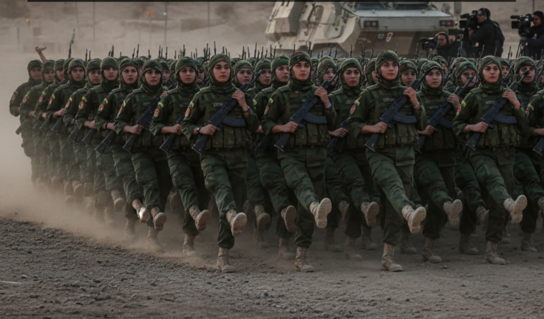 ಇರಾನ್: ಅಮೆರಿಕ ಕದನ ವಿರಾಮ ಒಪ್ಪಂದದ ಬಳಿಕ 2,000 ಸಶಸ್ತ್ರ ಇರಾನಿ ಮಹಿಳೆಯರಿಂದ ರೈಫಲ್ ಮೆರವಣಿಗೆ | ವಿಡಿಯೋ