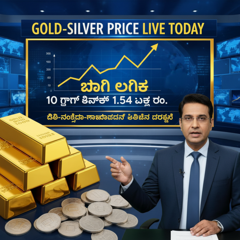 ಚಿನ್ನ-ಬೆಳ್ಳಿ ದರ ಇಂದು ಲೈವ್: ಬೆಲೆಗಳಲ್ಲಿ ಭಾರಿ ಏರಿಕೆ, 10 ಗ್ರಾಂ ಚಿನ್ನಕ್ಕೆ 1.54 ಲಕ್ಷ ರೂ.ಗೆ ತಲುಪಿದ ಬೆಲೆ; ದೆಹಲಿ-ನೋಯ್ಡಾ-ಗಾಜಿಯಾಬಾದ್‌ನ ಇತ್ತೀಚಿನ ದರಗಳು ಇಲ್ಲಿವೆ!