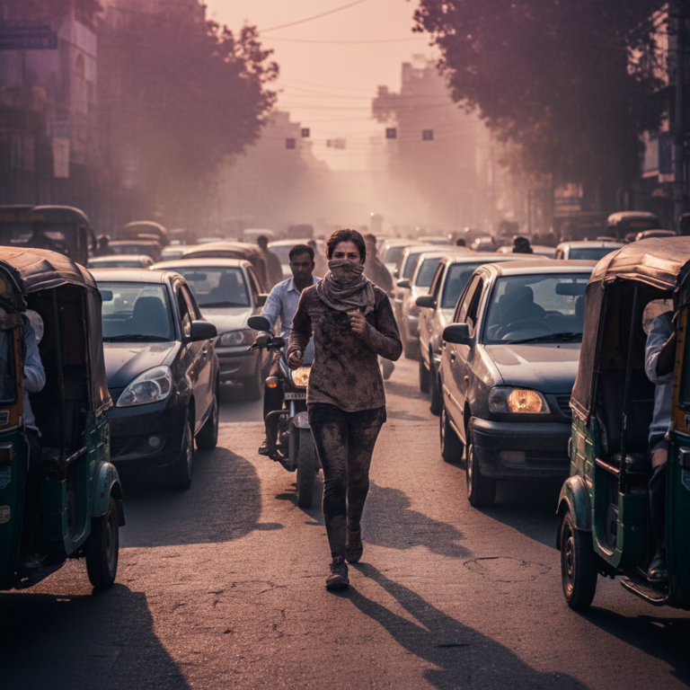 ಬೆಂಗಳೂರು ರಸ್ತೆಗಳಲ್ಲಿ ‘ಟಕೆಶಿ ಕ್ಯಾಸಲ್’ ಆಟ: ಮಹಿಳೆಯ 12 ಕಿ.ಮೀ. ಜಾಗಿಂಗ್ ಸಂಚಾರ ದಟ್ಟಣೆ, ಧೂಳಿನ ದುಸ್ವಪ್ನವಾಗಿ ಪರಿವರ್ತನೆ
