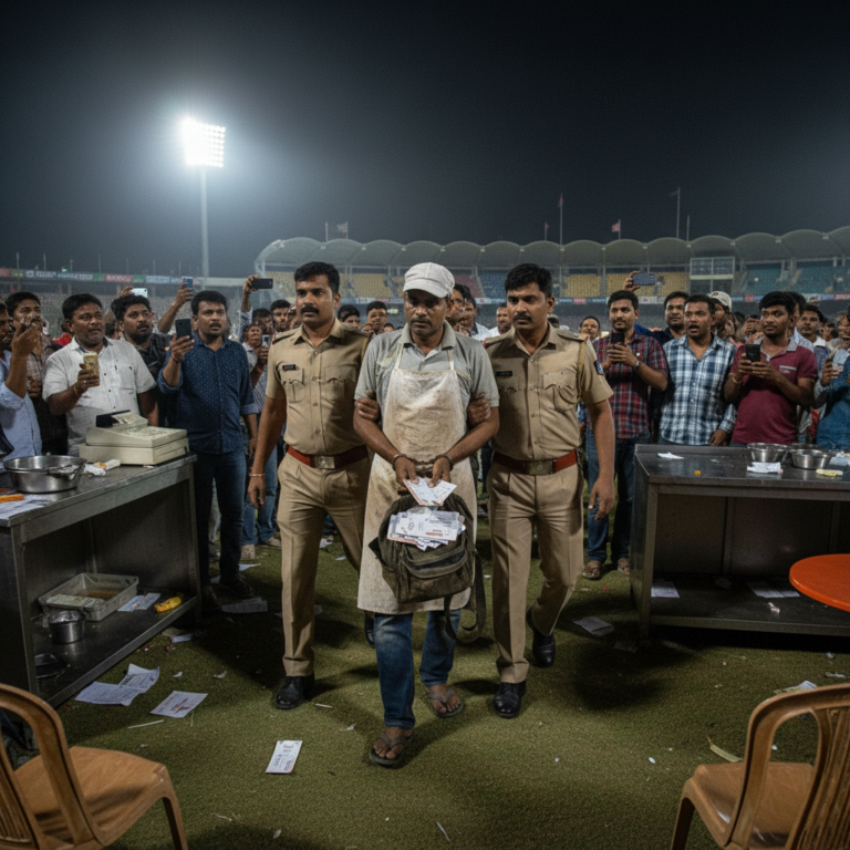 ಐಪಿಎಲ್ ಜ್ವರ: ಆರ್‌ಸಿಬಿ ಪಂದ್ಯದ 100 ಟಿಕೆಟ್‌ಗಳನ್ನು ಕಳ್ಳ ಮಾರುಕಟ್ಟೆಯಲ್ಲಿ ಮಾರಾಟ ಮಾಡುತ್ತಿದ್ದ ಕ್ಯಾಂಟೀನ್ ಉದ್ಯೋಗಿ ಅಂದರ್!