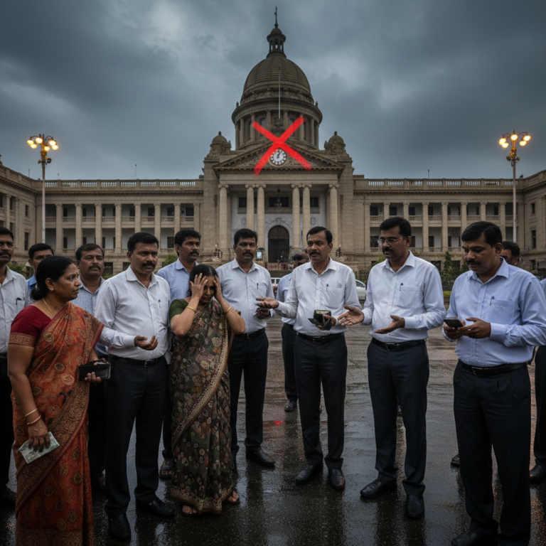 ರಾಜ್ಯ ಸರ್ಕಾರಿ ನೌಕರರಿಗೆ ಆರ್ಥಿಕ ಸಂಕಷ್ಟ: ಮಾರ್ಚ್ ತಿಂಗಳ ವೇತನ ವಿಳಂಬ, ನಿಧಿಯ ಕೊರತೆಯ ಆತಂಕ