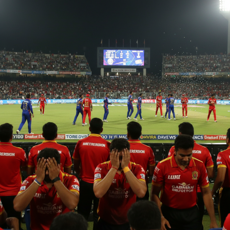 ಐಪಿಎಲ್ 2026: ಮುಂಬೈ ಇಂಡಿಯನ್ಸ್ ಆರ್ಭಟಕ್ಕೆ ಆರ್‌ಸಿಬಿ ತತ್ತರ; ಚಿನ್ನಸ್ವಾಮಿಯಲ್ಲಿ ಅಭಿಮಾನಿಗಳಿಗೆ ಮತ್ತೆ ನಿರಾಸೆ