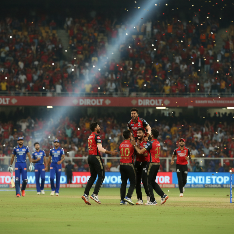 ಚಿನ್ನಸ್ವಾಮಿಯಲ್ಲಿ ಮುಂಬೈ ಇಂಡಿಯನ್ಸ್ ಮಣಿಸಿದ RCB: ಪ್ಲೇಆಫ್ ಕನಸಿಗೆ ಮರುಜೀವ