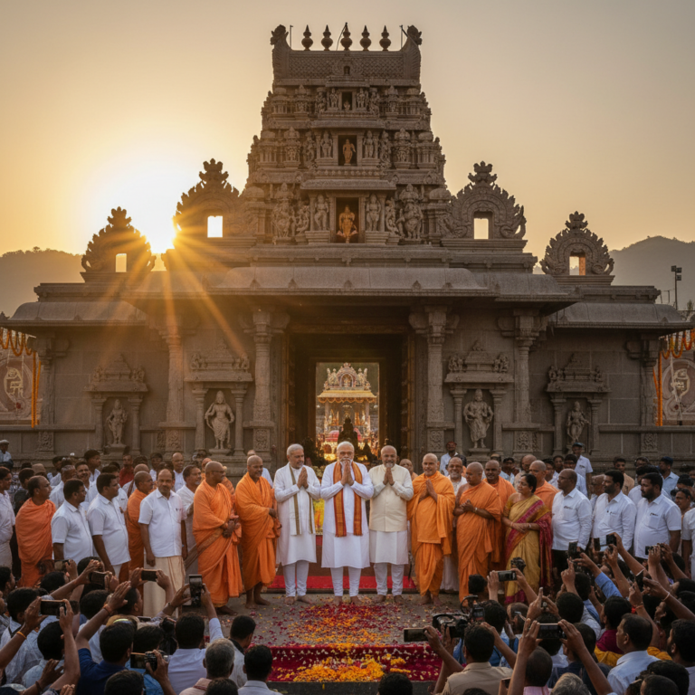 ಮಂಡ್ಯದಲ್ಲಿ ಶ್ರೀ ಗುರು ಭೈರವೈಕ್ಯ ಮಂದಿರವನ್ನು ಉದ್ಘಾಟಿಸಿದ ಪ್ರಧಾನಿ ಮೋದಿ