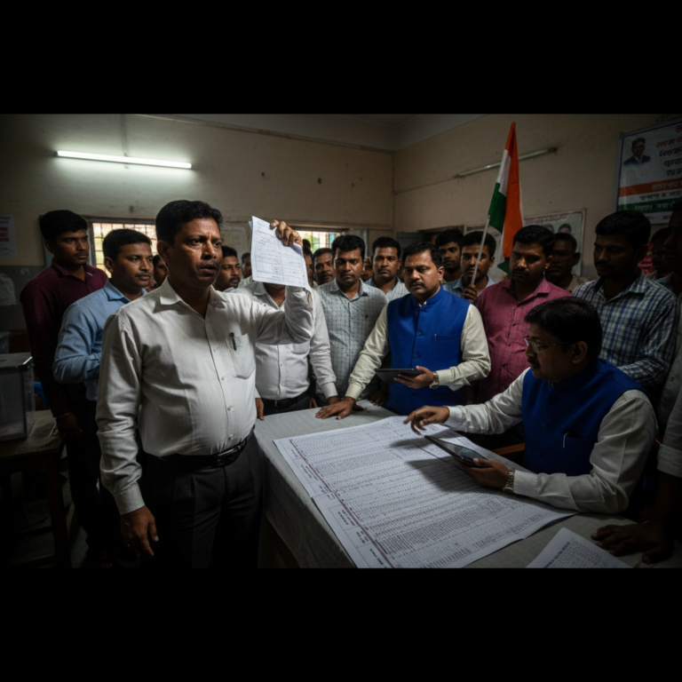 ಪಶ್ಚಿಮ ಬಂಗಾಳದಲ್ಲಿ ವಿಚಿತ್ರ ಪ್ರಕರಣ: ಚುನಾವಣಾ ಅಧಿಕಾರಿಯ ಹೆಸರೇ ಮತದಾರರ ಪಟ್ಟಿಯಿಂದ ನಾಪತ್ತೆ, ಮತದಾನದಿಂದ ವಂಚಿತ!
