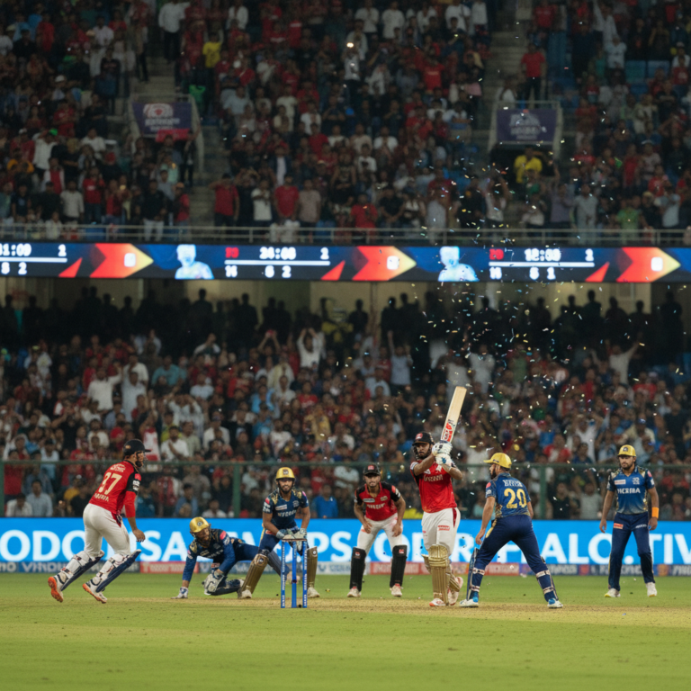 ಐಪಿಎಲ್ 2026: ಬೆಂಗಳೂರಿನಲ್ಲಿ ರಾಯಲ್ ಚಾಲೆಂಜರ್ಸ್ ಮತ್ತು ಗುಜರಾತ್ ಟೈಟಾನ್ಸ್ ನಡುವೆ ಹೈ-ವೋಲ್ಟೇಜ್ ಕದನ!