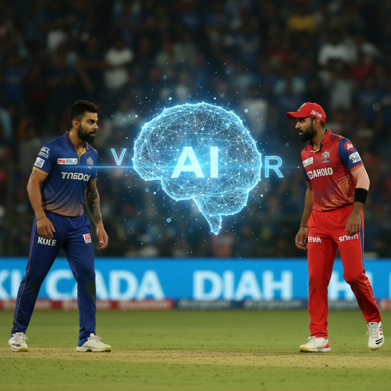 ಡಿಸಿ vs ಆರ್‌ಸಿಬಿ: ವಿರಾಟ್ ಕೊಹ್ಲಿ ಮತ್ತು ಕೆ.ಎಲ್. ರಾಹುಲ್ ನಡುವೆ ChatGPT ಆಯ್ಕೆ ಯಾರ ಪರ? ಕ್ರೀಡಾ ಜಗತ್ತಿನಲ್ಲಿ ಎಐ ಕ್ರಾಂತಿ!