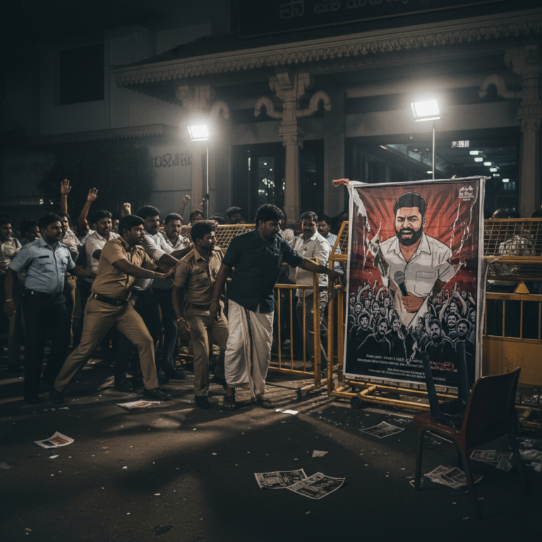 ಹೈದರಾಬಾದ್ ಹಾಸ್ಯ ಕಲಾವಿದನ ಕಾರ್ಯಕ್ರಮಕ್ಕೆ ಬೆಂಗಳೂರಿನಲ್ಲಿ ಅಡ್ಡಿ: ಆಂಧ್ರ ಸಿಎಂ ಕುರಿತ ಹಳೆಯ ಜೋಕ್‌ಗಳೇ ಕಾರಣ